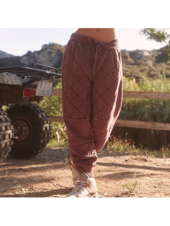 Free People Pants - Free People Movement Countdown Quilted Jogger Size XS NWT